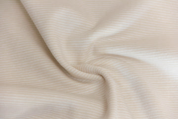 Bündchen gestreift, hellbeige, ecru, 0,5 m